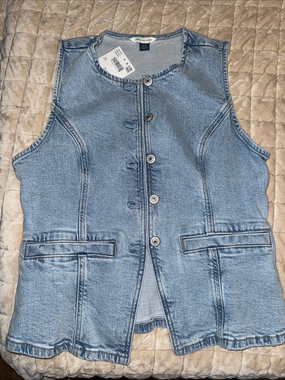 Denim vest